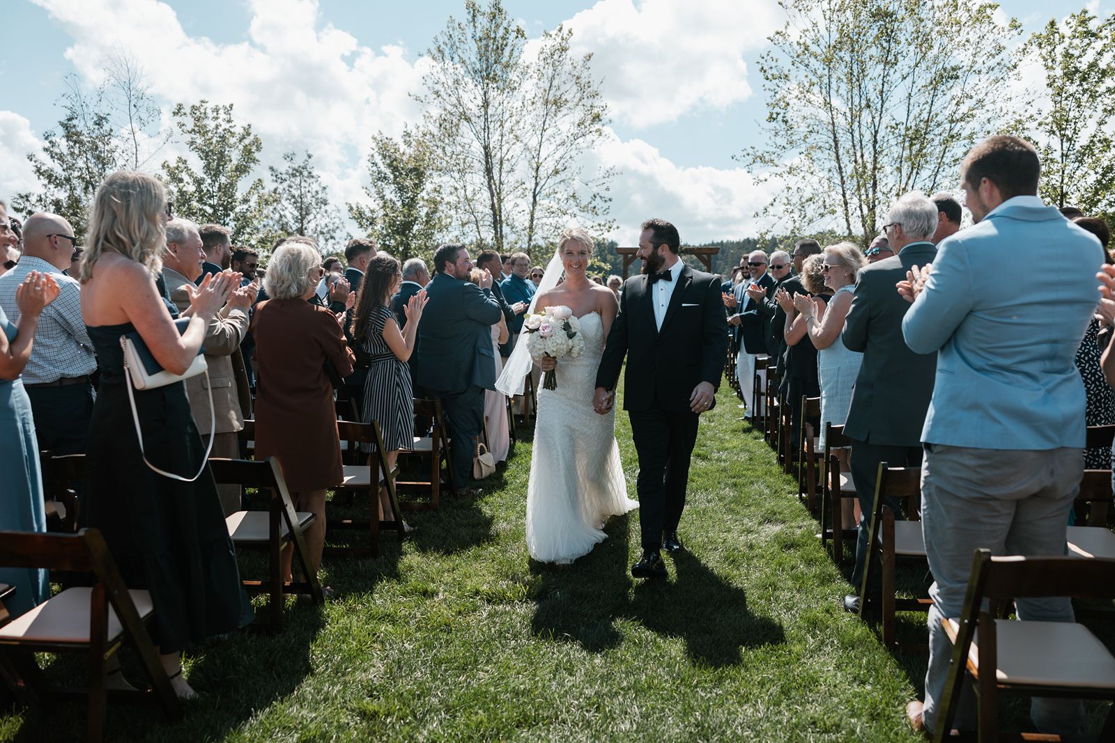 Northern Michigan wedding venue ceremony
